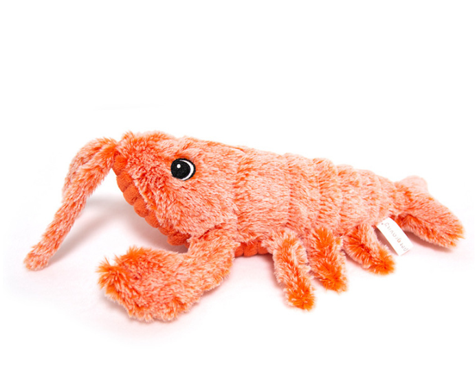 Pet Toys Electric Jumping Shrimp | USB Charging Pets Toy