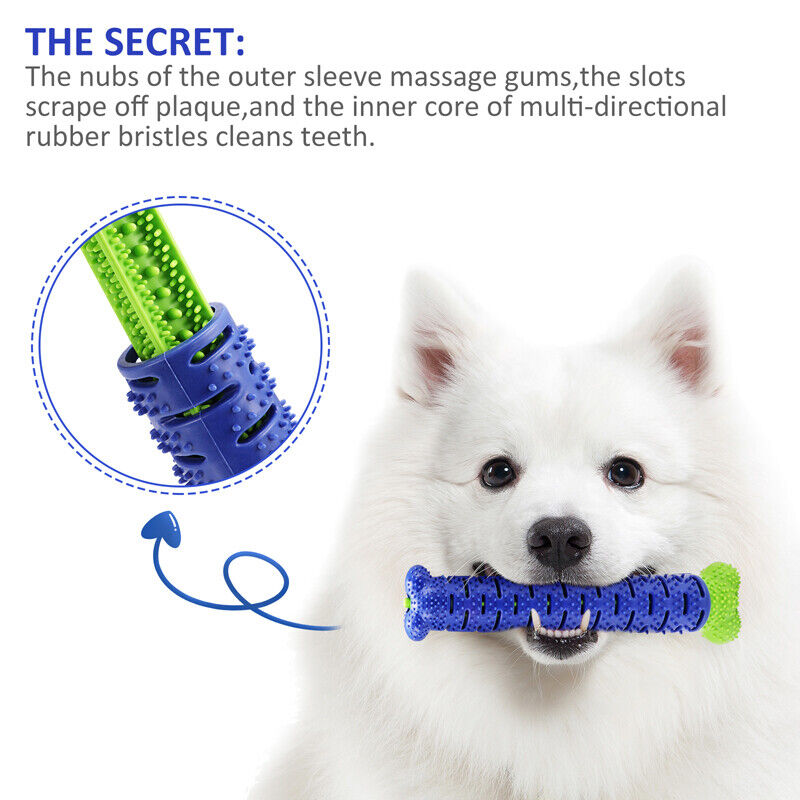 Dog Toys Toothbrush, Teeth Cleaning Pet Molar Brushing