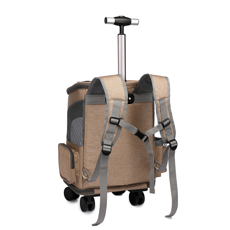 Portable Folding Trolley | Pet Backpack