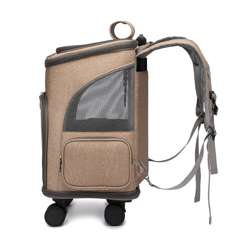 Portable Folding Trolley | Pet Backpack