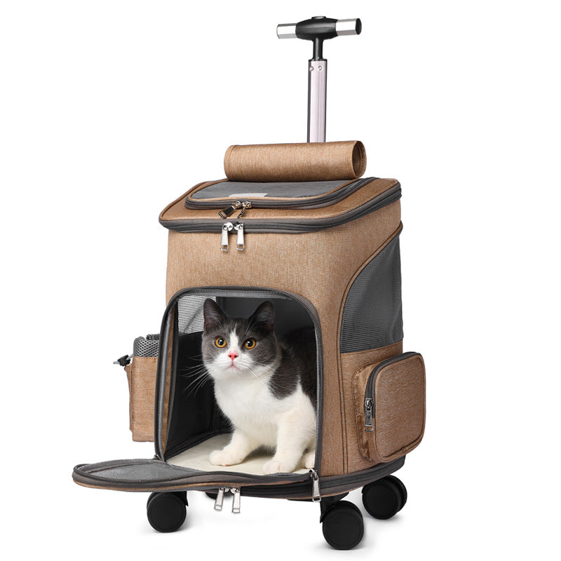 Portable Folding Trolley | Pet Backpack