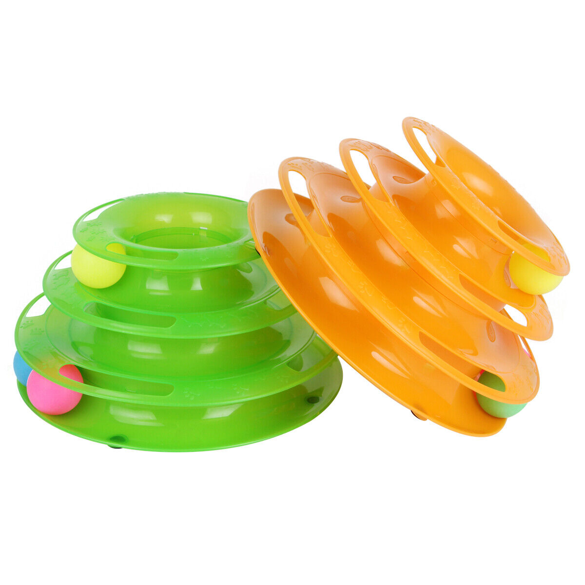 Pet Cat Crazy Ball Disk | Interactive Toys