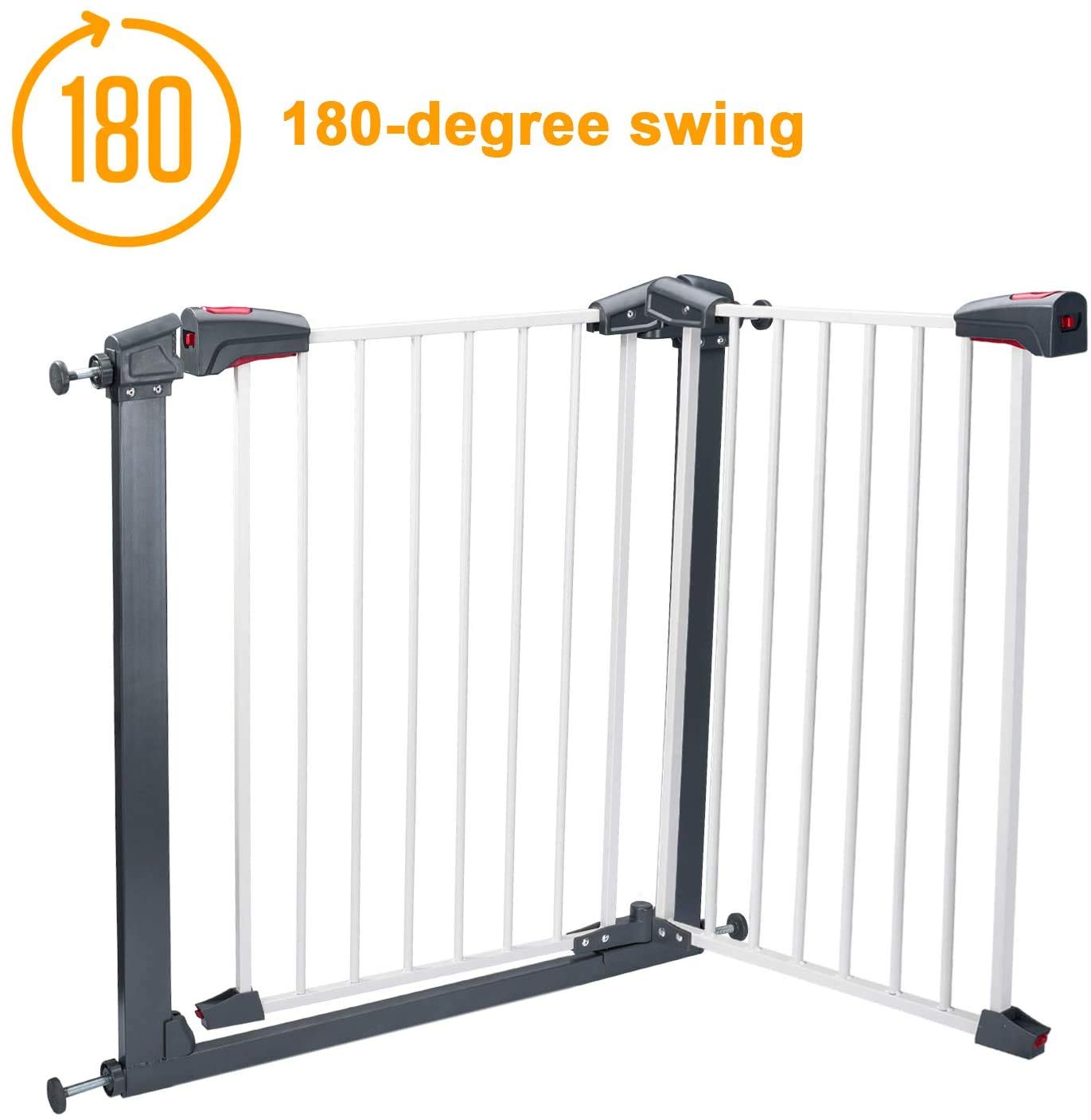 Safe Gate With 4 Pressured Adjustment Bolts ,Stair Gate For Pets