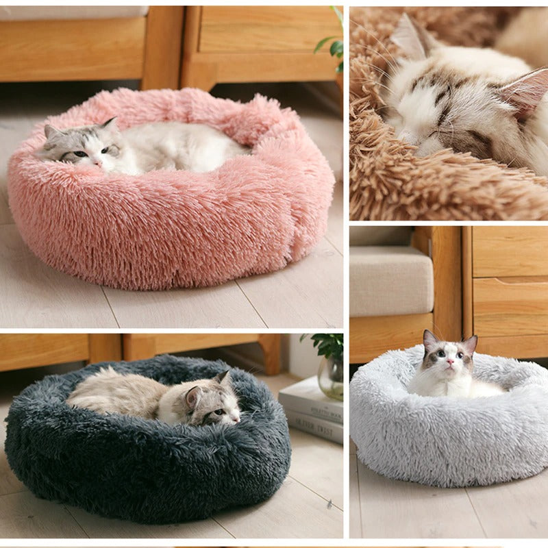 Pet Bed Super Soft Washable Long Plush Velvet Sofa