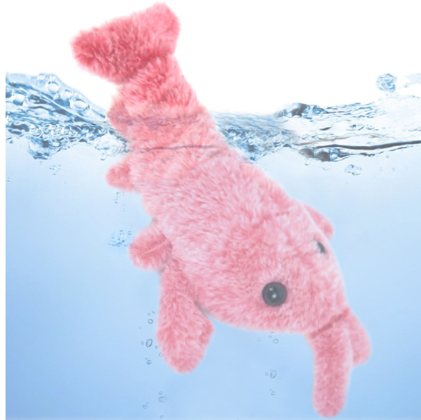 Pet Toys Electric Jumping Shrimp | USB Charging Pets Toy