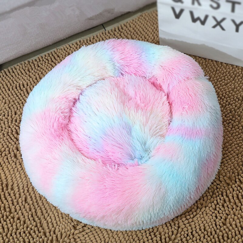 Pet Bed Super Soft Washable Long Plush Velvet Sofa