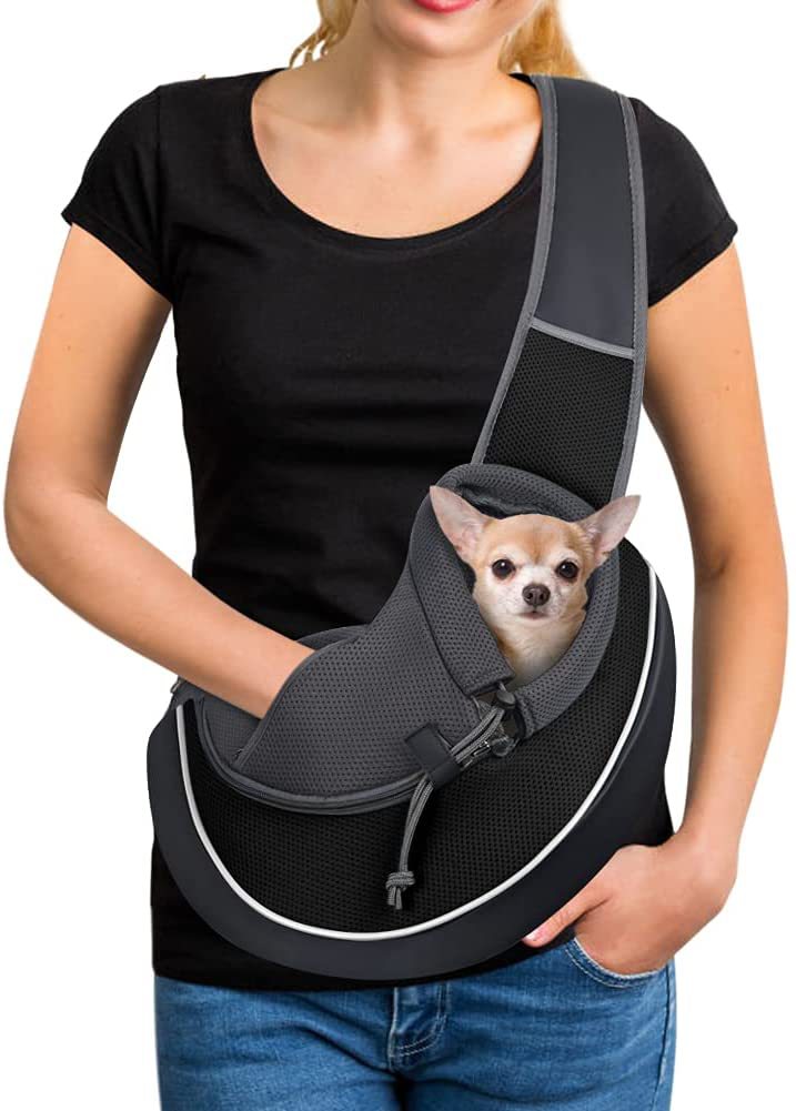 Carrying Pets Bag Outdoor Portable Crossbody Bag For Dogs & Cats