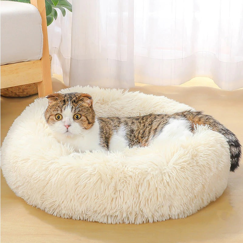 Pet Bed Super Soft Washable Long Plush Velvet Sofa