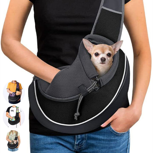 Carrying Pets Bag Outdoor Portable Crossbody Bag For Dogs & Cats