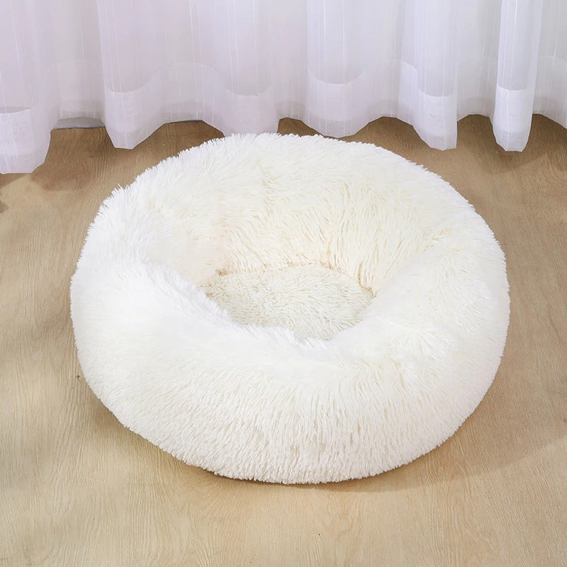 Pet Bed Super Soft Washable Long Plush Velvet Sofa