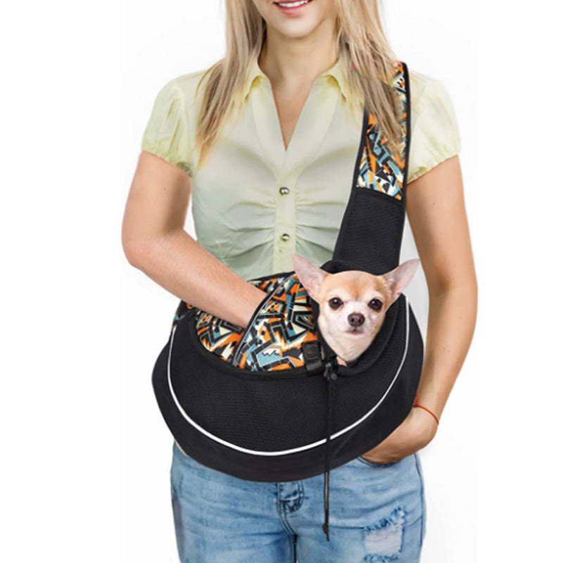 Carrying Pets Bag Outdoor Portable Crossbody Bag For Dogs & Cats