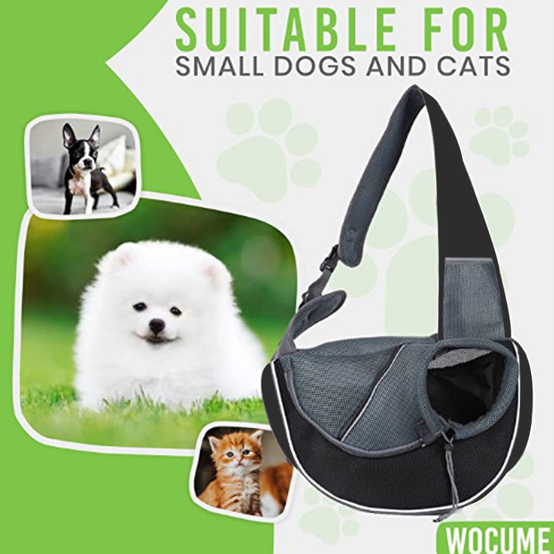 Carrying Pets Bag Outdoor Portable Crossbody Bag For Dogs & Cats