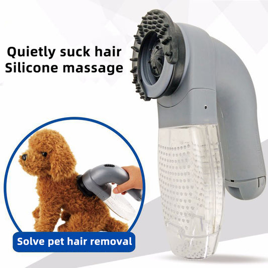 Electric Pet Hair Portable Pet Massager, Vacuum Cleaner