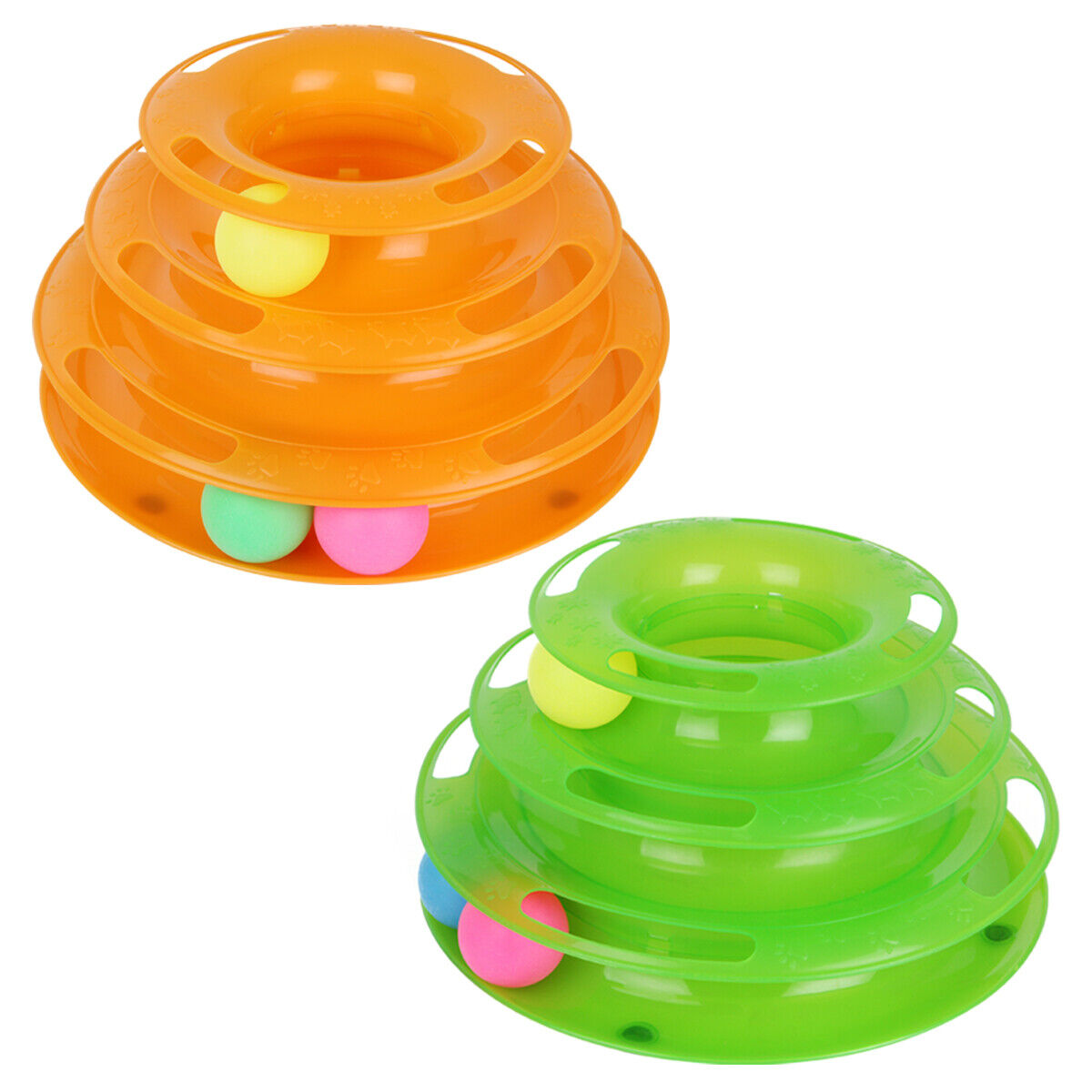 Pet Cat Crazy Ball Disk | Interactive Toys