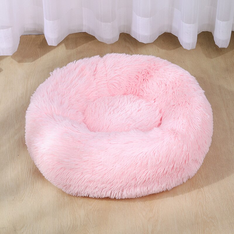 Pet Bed Super Soft Washable Long Plush Velvet Sofa