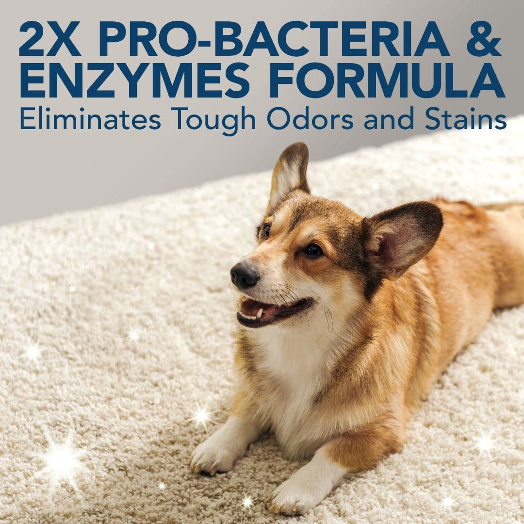 Simple Solution Pet Stain and Odor Remover | Enzymatic Cleaner with 2X Pro-Bacteria Cleaning Power | 32 Ounces