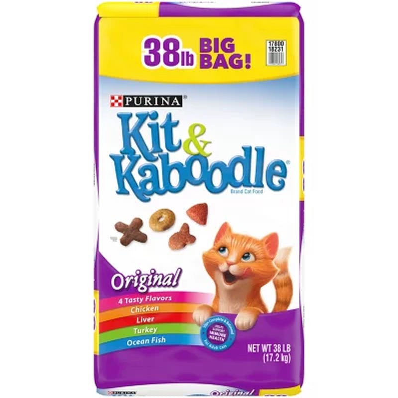 Purina Kit & Kaboodle Original Adult Dry Cat Food (38 Lbs.)