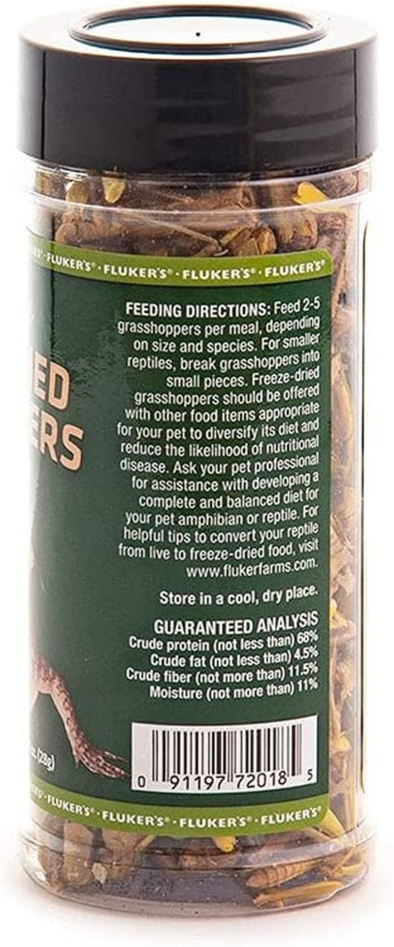 Fluker'S Freeze Dried Insects - Grasshoppers, 1Oz