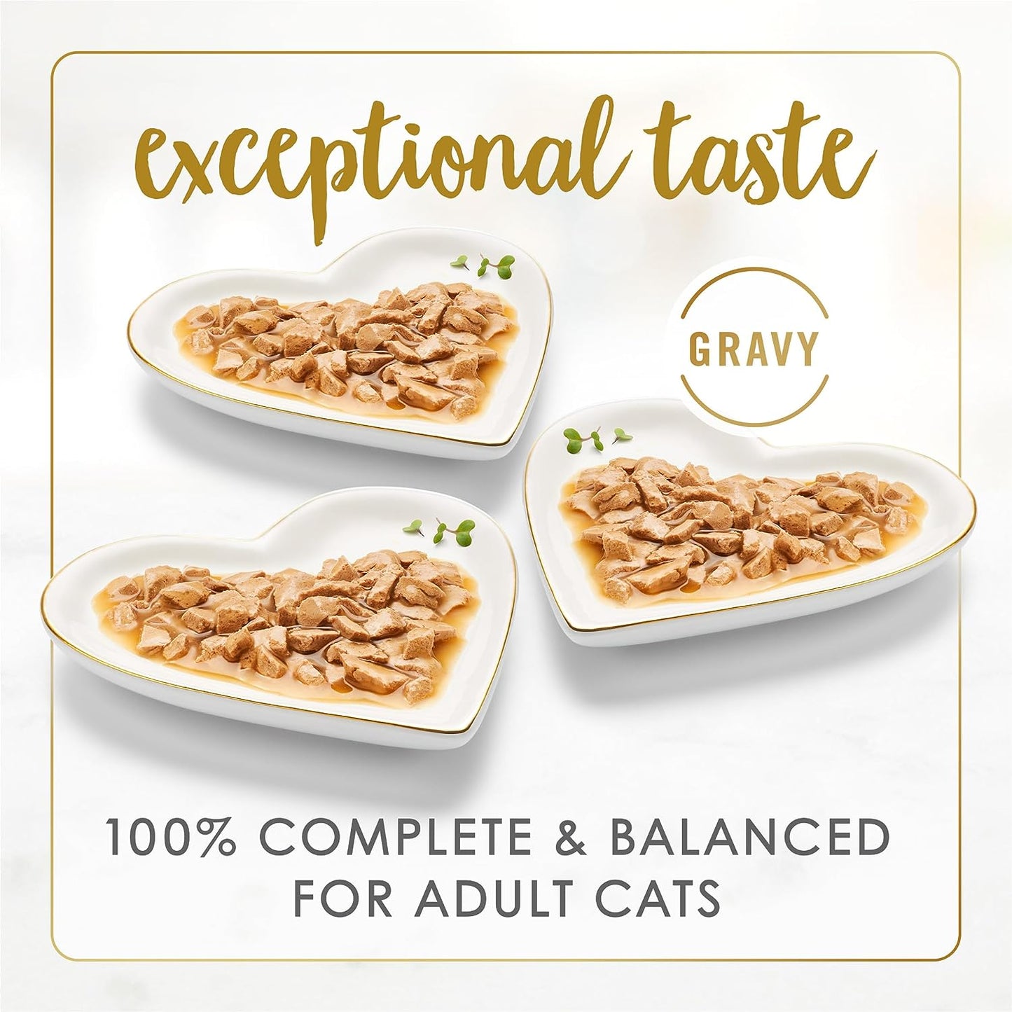 Purina Fancy Feast Gravy Lovers Poultry and Beef Gourmet Wet Cat Food Variety Pack - (24) 3 Oz. Cans