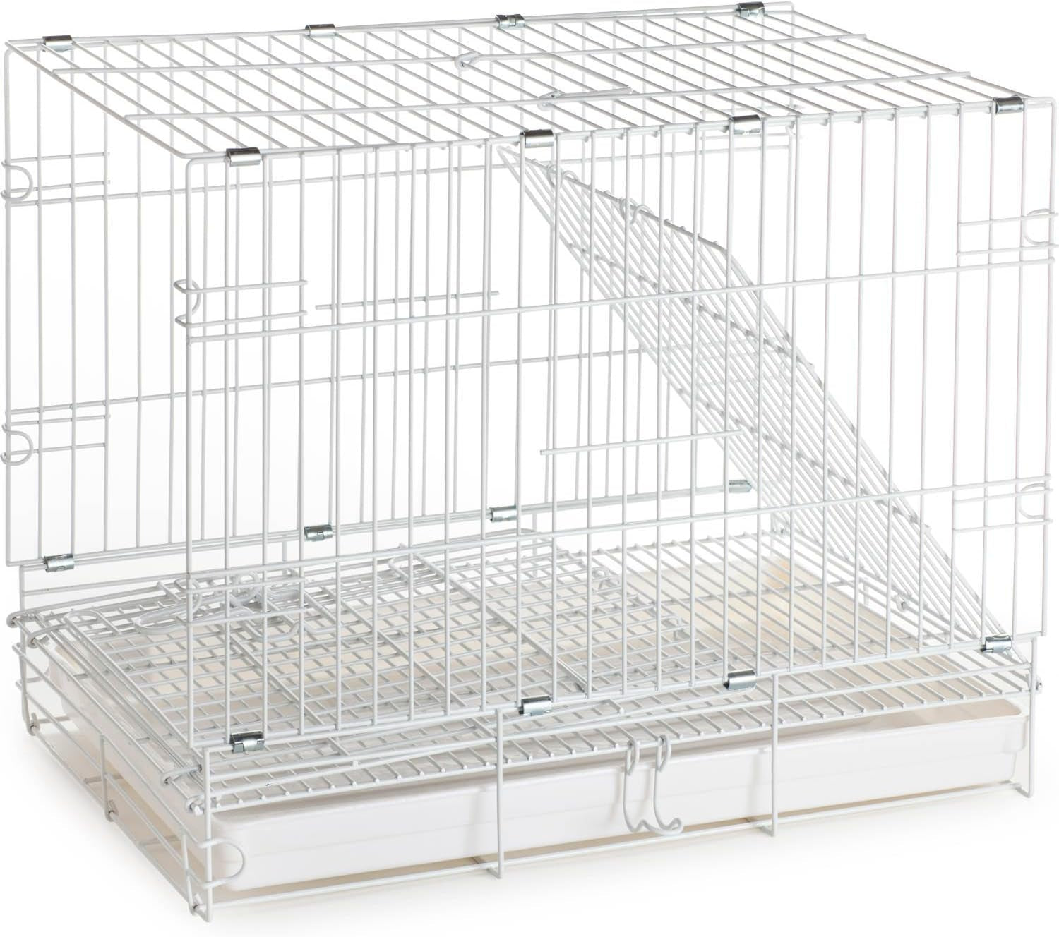 Two Size, Durable Metal Travel or Veterinary Collapsable Parrot Bird Carrier Cage