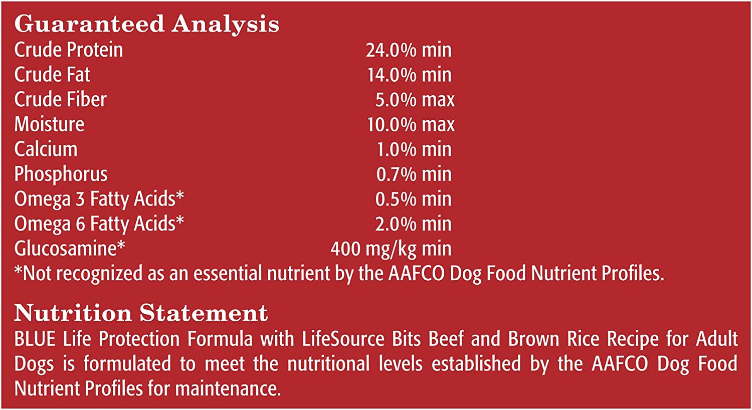 Blue Buffalo Life Protection Formula Natural Adult Dry Dog Food, Beef and Brown Rice 5-Lb Trial Size Bag