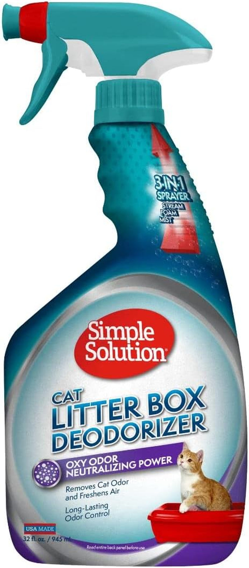 Cat Litter Deodorizer | Litter Box Odor Eliminator | 32 Ounces