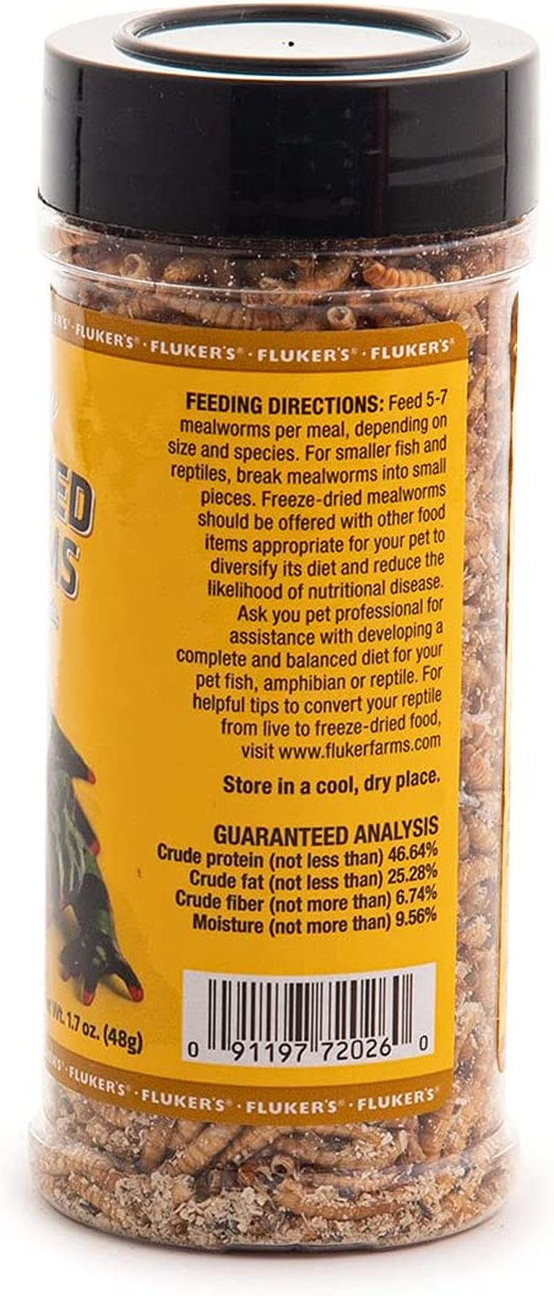 Freeze Dried Insects - Mealworms, 1.7 Oz