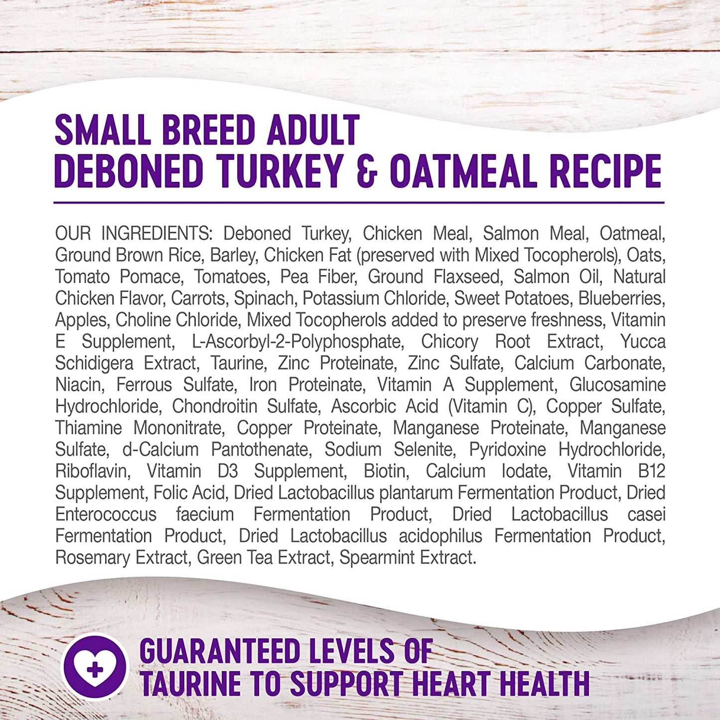 Complete Health Small Breed Dry Dog Food with Grains, Natural Ingredients, Made in USA with Real Turkey, for Dogs up to 25 Lbs, (Adult, Turkey & Oatmeal, 4-Pound Bag)