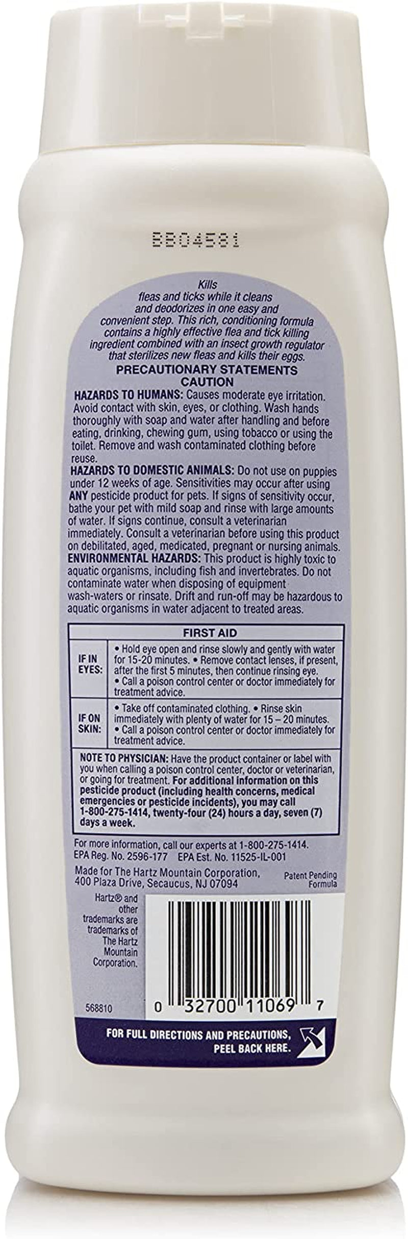 Ultraguard Pro Triple Action Flea & Tick Shampoo for Dogs, Conditioning Formula, 18Oz Bottle