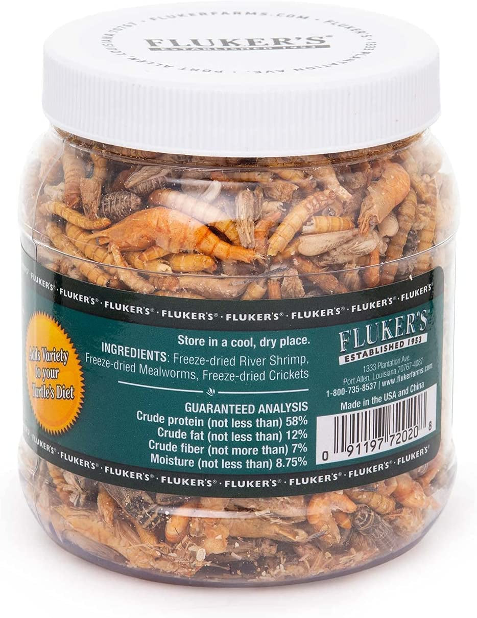 Fluker Labs SFK72020 Aquatic Turtle Medley Treat Food, 1.5-Ounce