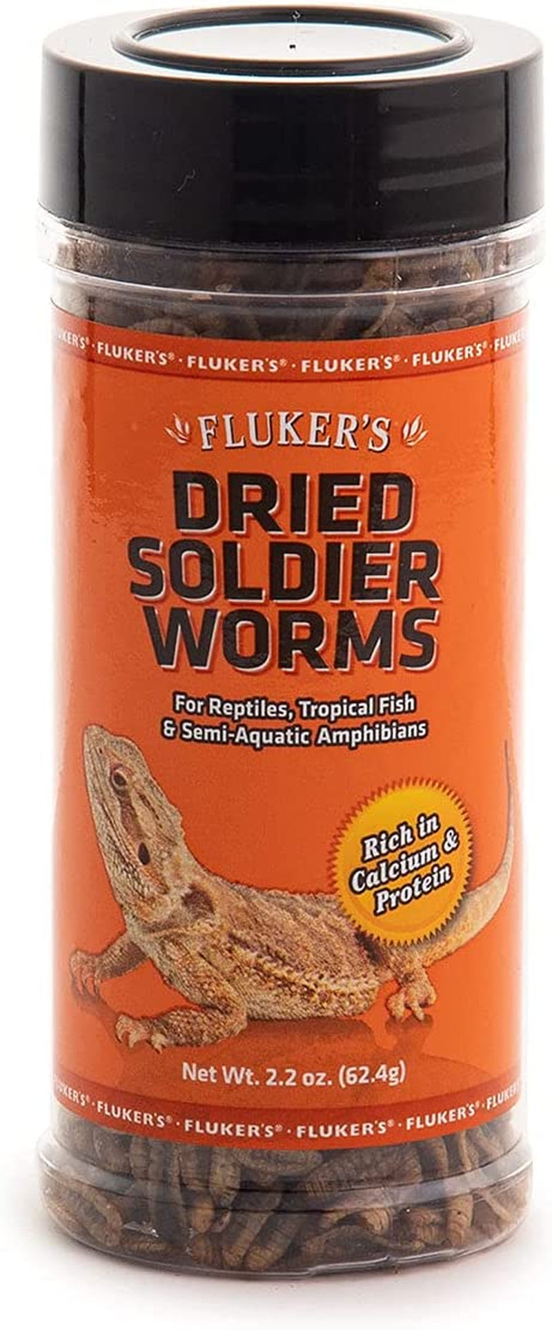 Freeze Dried Insects - Soldierworms, 2.2Oz